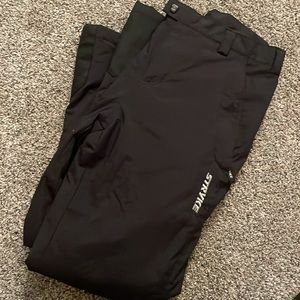 LIKE NEW WORN ONCE Spyder Stryke women’s ski pants black size large